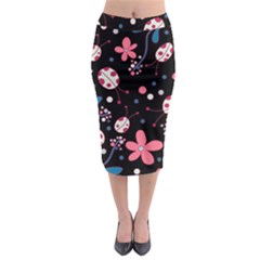 Midi Pencil Skirt 