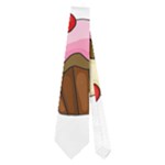 Colorful cupcakes  Neckties (Two Side) 