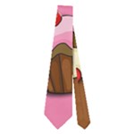 Love cupcakes Neckties (Two Side) 