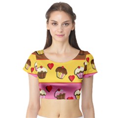 Short Sleeve Crop Top 