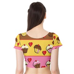 Short Sleeve Crop Top 