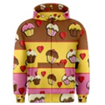 Love cupcakes Men s Zipper Hoodie