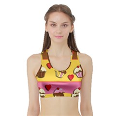 Sports Bra with Border 