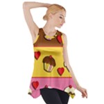 Love cupcakes Side Drop Tank Tunic