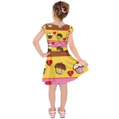 Kids  Short Sleeve Dress 