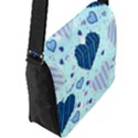 Flap Closure Messenger Bag (L) 