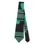 Green love Neckties (Two Side) 