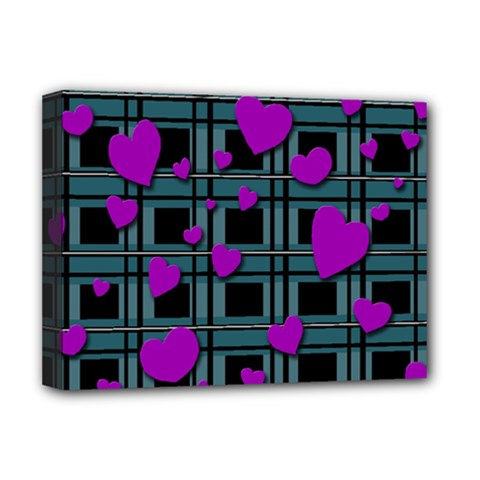 Purple love Deluxe Canvas 16  x 12   from ArtsNow.com