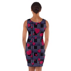 Wrap Front Bodycon Dress 