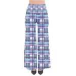 Decorative plaid pattern Pants