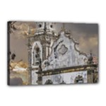 Exterior Facade Antique Colonial Church Olinda Brazil Canvas 18  x 12 