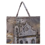 Exterior Facade Antique Colonial Church Olinda Brazil Zipper Large Tote Bag