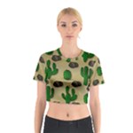 Cactuses Cotton Crop Top