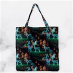 Christmas Lights Grocery Tote Bag