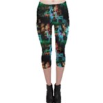 Christmas Lights Capri Leggings 