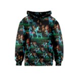 Christmas Lights Kids  Pullover Hoodie