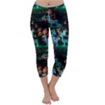 Christmas Lights Capri Winter Leggings 