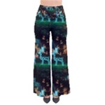 Christmas Lights Women s Chic Palazzo Pants 