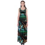 Christmas Lights Empire Waist Maxi Dress