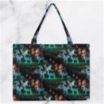 Christmas Lights Medium Zipper Tote Bag