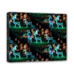 Christmas Lights Canvas 10  x 8  (Stretched)