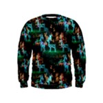 Christmas Lights Kids  Sweatshirt