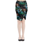 Christmas Lights Midi Wrap Pencil Skirt