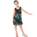 Christmas Lights Kids  Sleeveless Dress