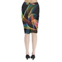 Midi Wrap Pencil Skirt 