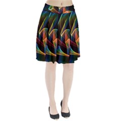 Crystal Rainbow, Abstract Winds Of Love  Pleated Skirt from ArtsNow.com