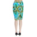 Midi Wrap Pencil Skirt 