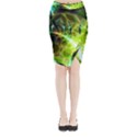 Midi Wrap Pencil Skirt 