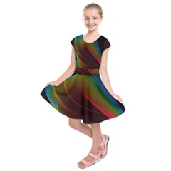 Kids  Short Sleeve Dress 