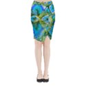 Midi Wrap Pencil Skirt 