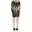 Midi Wrap Pencil Skirt 