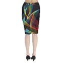 Midi Wrap Pencil Skirt 