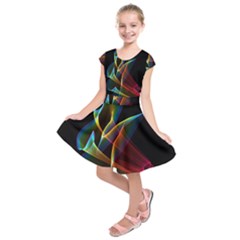 Kids  Short Sleeve Dress 