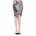 Midi Wrap Pencil Skirt 