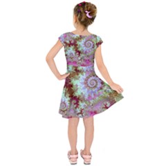 Kids  Short Sleeve Dress 