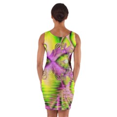 Wrap Front Bodycon Dress 