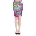 Midi Wrap Pencil Skirt 