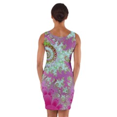 Wrap Front Bodycon Dress 