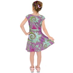 Kids  Short Sleeve Dress 