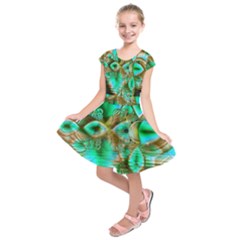 Kids  Short Sleeve Dress 