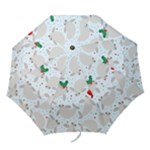 christmas  Manatee Folding Umbrella