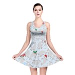 christmas  Manatee Reversible Skater Dress