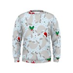 christmas  Manatee Kids  Sweatshirt