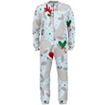 christmas  Manatee OnePiece Jumpsuit (Men)