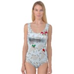 christmas  Manatee Princess Tank Leotard 