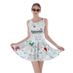 christmas  Manatee Skater Dress